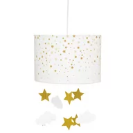 Lampy pozostałe - Lampa do pokoju dziecięcego Chmurka i gwiazdki, Ø 30 cm - miniaturka - grafika 1