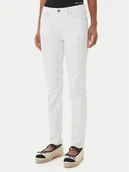 Spodnie damskie - Guess Jeans Jeansy W6GA92 D7871 Biały Skinny Fit - miniaturka - grafika 1