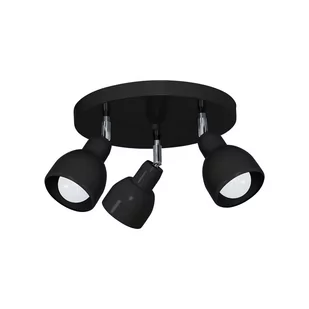 Milagro Lampa sufitowa PIK BLACK 3xE27 MLP9687 - Lampy sufitowe - miniaturka - grafika 1