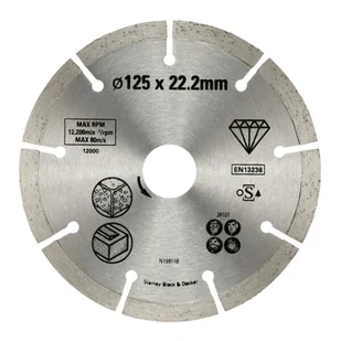 SZLIFIERKA KĄTOWA 125MM 850W+STA38107+STA38007 - Szlifierki i polerki - miniaturka - grafika 3