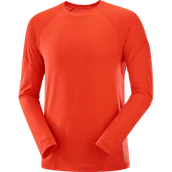 Koszulki sportowe męskie - KOSZULA MĘSKA SALOMON CROSS RUN LS M C22653 - miniaturka - grafika 1