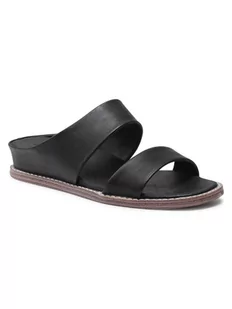 Skechers Klapki Groupie 163033/BLK Czarny - Klapki i japonki damskie - miniaturka - grafika 1