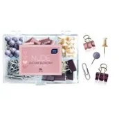 Przybory szkolne - Interdruk Zestaw biurowy 84 el. Nude - miniaturka - grafika 1