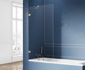 Parawany nawannowe - Parawan Nawannowy 70X150 Uniwersalny New Trendy Avexa Gold Exk-2006-Wp - miniaturka - grafika 1