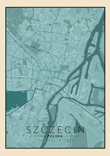 Galeria Plakatu, Plakat, Szczecin Niebieska Mapa, 40x50 cm - Plakaty Galeria Plakatu, Plakat, Szczecin Niebieska Mapa, 40x50 cm - Plakaty - miniaturka - grafika 1