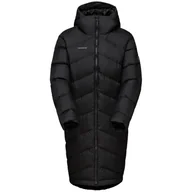 Kurtki i kamizelki sportowe damskie - Damski płaszcz zimowy Mammut Fedoz IN Hooded Parka Women Rozmiar: L / Kolor: czarny - miniaturka - grafika 1