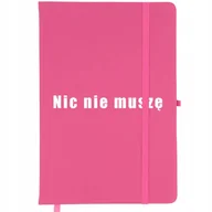 Notesy i bloczki - Notes Planer A5 Dziennik Notatnik Zeszyt w Linie NIC NIE MUSZĘ Wzory - miniaturka - grafika 1