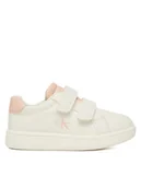 Buty dla dziewczynek - Calvin Klein Sneakersy Velcro V1A9-83206-1355A708 M Biały - miniaturka - grafika 1