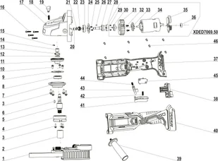Dedra Regulator obrotów - Akcesoria do elektronarzędzi - miniaturka - grafika 1