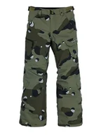 Spodnie narciarskie - Burton Spodnie narciarskie "Exile 2L Cargo" w kolorze khaki - miniaturka - grafika 1