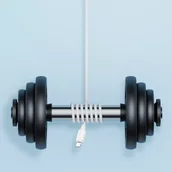 Kable USB - Joyroom kabel USB-C - Lightning 480Mb/s 20W 0.25m biały S-CL020A9 - miniaturka - grafika 1