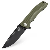 Noże - Nóż składany Bestech Mako Green G10, Black Stonewashed K110 (BG27D) - miniaturka - grafika 1