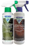 Akcesoria obuwnicze - Zestaw do impregnacji i czyszczenia obuwia z nubuku i zamszu Nikwax 2 x 300 ml - miniaturka - grafika 1