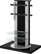 Uchwyty do telewizora - Elior Stolik RTV z uchwytem Emma czarny 55'' - miniaturka - grafika 1