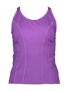 adidas Top sportowy w kolorze fioletowym - Koszulki sportowe damskie - miniaturka - grafika 1
