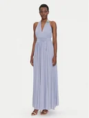 Sukienki - Fracomina Sukienka wieczorowa FQ25SD3010W799Q7 Niebieski Regular Fit - miniaturka - grafika 1