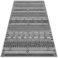 Dywany zewnętrzne - Tarasowy dywan zewnętrzny Geometryczne romby 140x210 cm - miniaturka - grafika 1