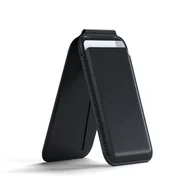 Etui i futerały do telefonów - Satechi Vegan-Leather Magnetic Wallet Stand (black) - miniaturka - grafika 1