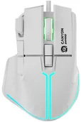 Myszki - Canyon Fortnax GM-636 RGB USB White (CND-SGM636W) - miniaturka - grafika 1