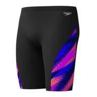 Kąpielówki męskie - Jammery pływackie męskie Speedo Allover Digital V-Cut Jammer - miniaturka - grafika 1