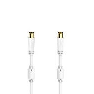 Kable - Hama Kabel antenowy 100dB wtyk antenowy gniazdo antenowe 1,5m pozłacany > PIĄTY PRODUKT 99% - miniaturka - grafika 1