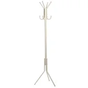 Wieszaki i stojaki - 5five Simple Smart Wieszak stojący na płaszcze stylowy mebel w kolorze białym do korytarza lub przedsionka 172 cm B00FDSJ8VQ - miniaturka - grafika 1