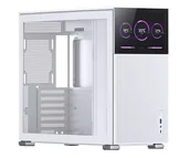 Obudowy komputerowe - Jonsbo D41 MESH Screen ATX White - miniaturka - grafika 1