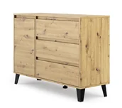 Komody - Komoda Berg 1D3S Dąb Artisan - miniaturka - grafika 1