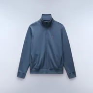 Bluzy męskie - Męska Bluza NAPAPIJRI BALIS FZ SUM NP0A4HHWG1Y1 – Zielony - miniaturka - grafika 1