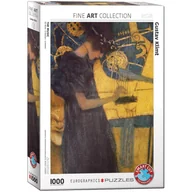 Puzzle - Eurographics Puzzle 1000 The Music by Gustav Klimt 6000-1991 - - miniaturka - grafika 1