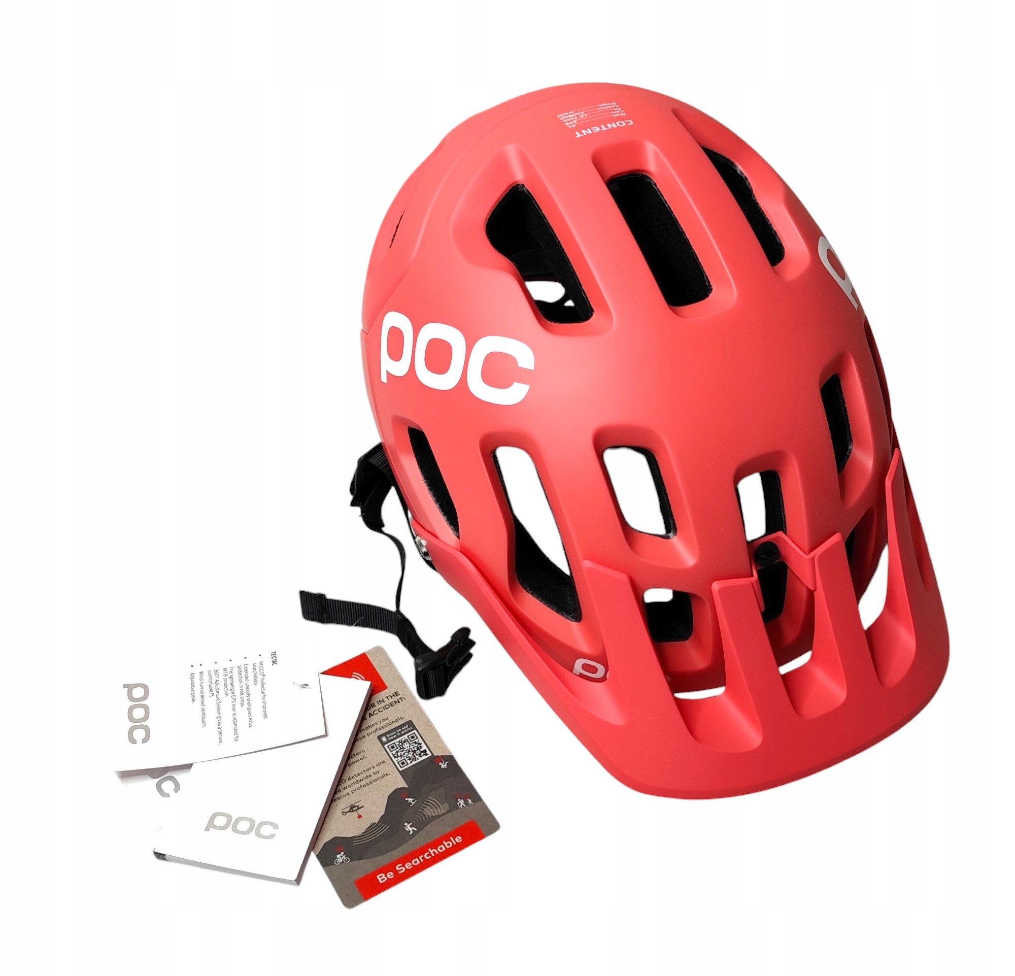 Kask rowerowy Poc 59-62 Coral Matt, czytaj opis, prawdziwe zdjęcia