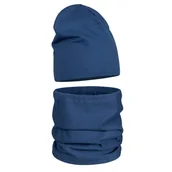 Czapki damskie - KOMPLET PRZEJŚCIOWY WIOSENNY JESIENNY CZAPKA + KOMIN BAWEŁNA KOLORY 54/58 - miniaturka - grafika 1