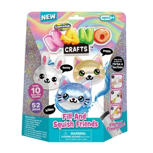 NANO CRAFT Taśma Nano Zwierzątka, zabawka kreatywna - Masy plastyczne - miniaturka - grafika 1