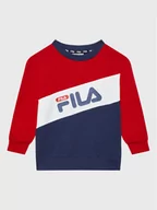 Odzież sportowa dziecięca - Fila Bluza Canciatti FAK0197 Granatowy Regular Fit - miniaturka - grafika 1