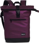 Plecaki - Bench Hydro Roll Top Backpack Courier Backpack Plecak na co dzień 64175, Kolor:Blackberry Red - miniaturka - grafika 1