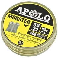 Amunicja do wiatrówek - Apolo Monster 5.51 mm, 200 szt. 1.65g/25.4gr (19931-1) - miniaturka - grafika 1