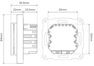 Heatit Z-TRM6 termostat 16A (czarny) Z-wave - Systemy inteligentnych domów - miniaturka - grafika 10