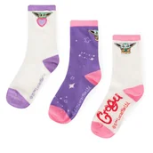 Skarpetki dla dzieci - Zestaw 2 par wysokich skarpet dziecięcych MANDALORIAN ACCCS-SS24-122LM Kolorowy - miniaturka - grafika 1