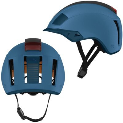 LAZER Next KinetiCore Niebieski Miejski z lampką ( S)