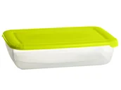 Pojemniki kuchenne - Domotti ALBERT POJEMNIK DO ŻYWNOŚCI 0,9 L LIMONKOWY 122699 122699 - miniaturka - grafika 1