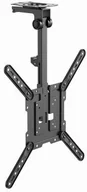 Uchwyty do telewizora - GEMBIRD UCHWYT SUFITOWY DO TELEWIZORA Z PEŁNYM ZAKRESEM RUCHU REGULOWANY, 23" - 55" - miniaturka - grafika 1