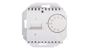Kontakt Simon Regulator temperatury z czujnikiem wewnętrznym 16(2) A biały DRT10 - Regulatory i termostaty - miniaturka - grafika 1