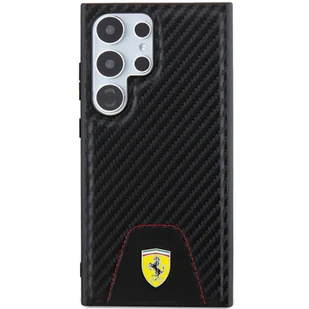 FerrariFEHCS24SN3PUK S24 S921 czarny/black hardcase Carbon Stitched Bottom - Etui i futerały do telefonów - miniaturka - grafika 9