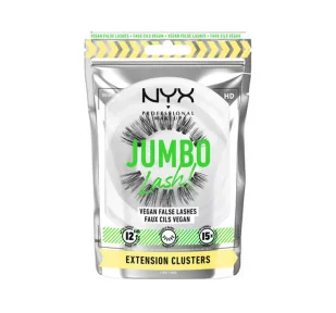 NYX Professional Makeup Jumbo Lash! Vegan False Lashes 01 Extension Clusters - Sztuczne rzęsy i akcesoria - miniaturka - grafika 1