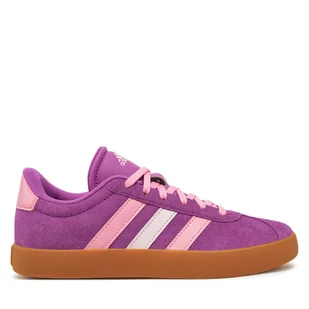 Sneakersy adidas VL Court 3.0 JH8726 Różowy - Buty dla dziewczynek - miniaturka - grafika 1