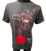 Koszulki i topy damskie - Koszulka Disney T-shirt Szary Pixar Buzz Astral S - miniaturka - grafika 1