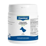 Suplementy i witaminy dla psów - Canina Węglan wapnia 400g - suplement diety B.A.R.F - miniaturka - grafika 1