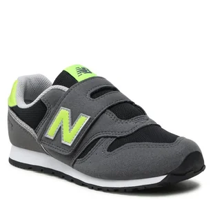 Sneakersy New Balance YZ373JO2 Szary - Buty dla chłopców - miniaturka - grafika 1
