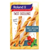 Szybkie dania obiadowe - Paluchy z Ciasta Francuskiego o Smaku Pomidorów i Bazylii Roland Twist 100g - miniaturka - grafika 1