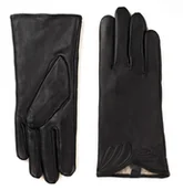 Rękawiczki - Rękawiczki Damskie Męskie Skórzane Ocieplane Retro Eleganckie M - miniaturka - grafika 1